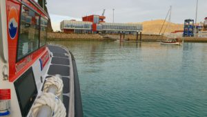 Pixie berthing at LPC