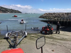 Hamilton Jet Rescue launching