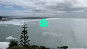 Location of surfer in trouble